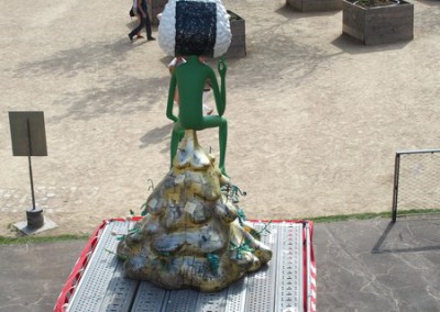 Une sculpture bien étrange au château des ducs de Bretagne !