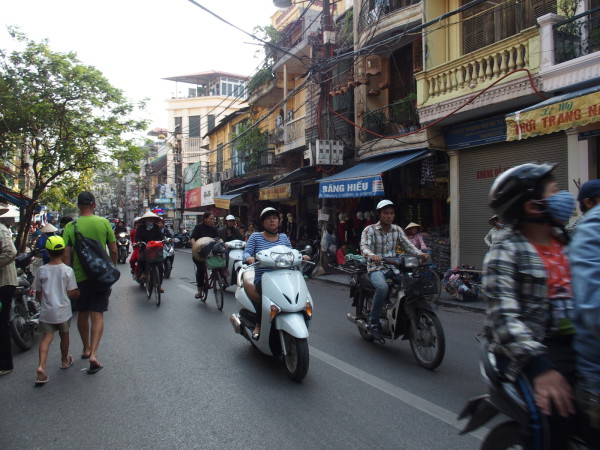 Circulation à Hanoi - Cambodge
