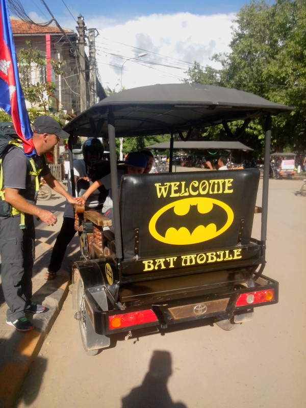 Batmobile à Siem Reap - Cambodge