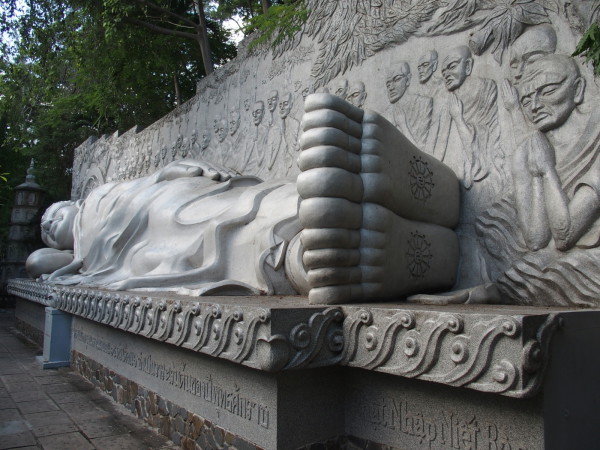 Bouddha couché - Pagode Long Son - Nha Trang - Vietnam